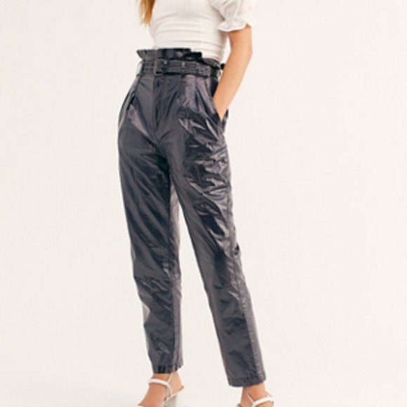 Free People Pants - 💕HP💕 Free People Wonderwoman Faux Leather Pant